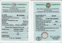 Turkmenistan vehicle registration.webp