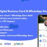 GoBiz nulled – Digital Business Card + WhatsApp Store Maker | SaaS | vCard Builder