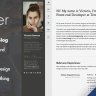 TZ Profiler – шаблон блога для Joomla