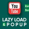 YouTube lazy load & popup – оптимизация и кастомизация iframe, увеличение page speed