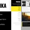 Grafika — HTML-шаблон для фотографий и блога