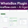 VoiceFlow AI agent for WhatsApp - Plugin for WhatsBox