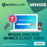 WHOIS Checker - Client For WHMCS