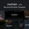 Zuman - Creative Personal Portfolio