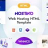 Hostiko - Hosting HTML & WHMCS Template With Isometric Design