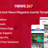 News247 - News/Magazine Joomla Template