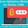 Add-on Password Validation Module for Perfex CRM