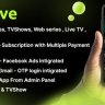 DTLive: Movie, TV Show, OTT, Live TV, Streaming Flutter App (Android, iOS, Web) with Admin Panel