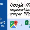 Google Maps Data Scraper PRO plus