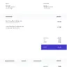 HEXA - CleanHTML Invoice