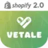 Vetale - Organic Vegetables Responsive Shopify 2.0 Theme