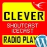 CLEVER - HTML5 Radio Player With History - Shoutcast and Icecast - WordPress Plugin