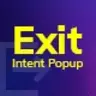 Exit Intent Popup WordPress Plugin